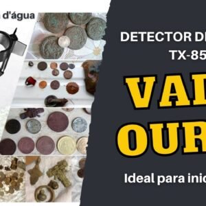 Detector de Metais TX850 - Ideal para iniciantes no Detectorismo