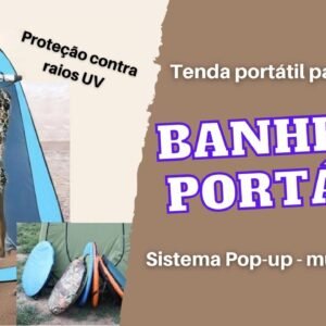 TENDA -BANHEIRO/TROCADOR- PORTÁTIL