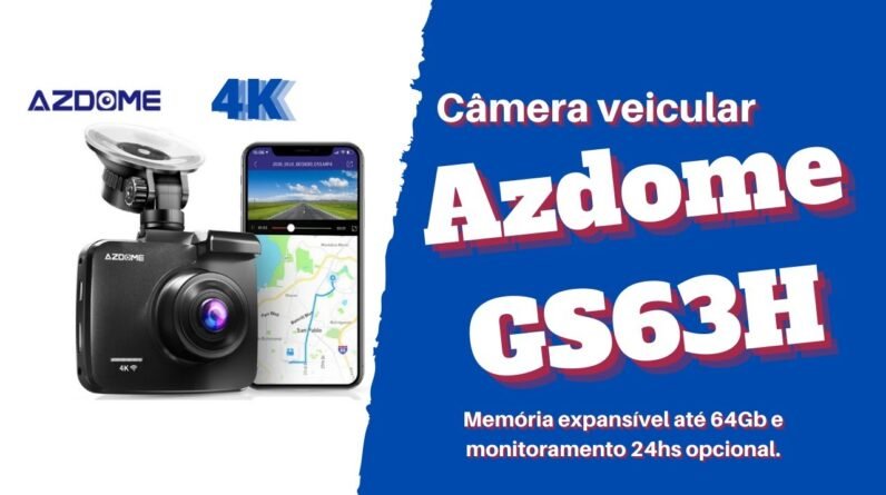 Azdome GS63H - Câmera Veicular / Dash Cam