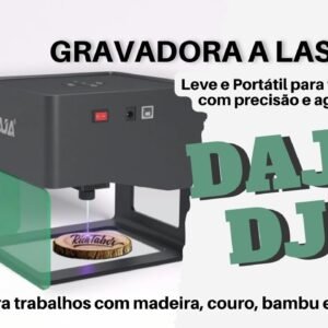 DAJA DJ6 - Máquina de gravação e corte a laser