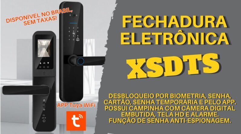 Fechadura Eletrônica Inteligente XSDTS 2024- com Tutorial de Instalação