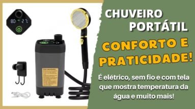 Chuveiro para Camping 2025