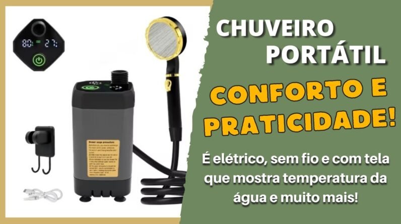 Chuveiro para Camping 2025