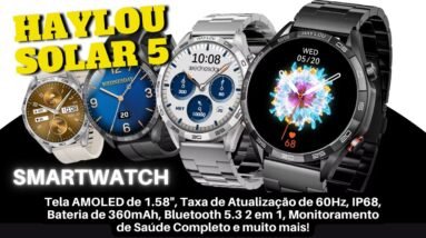 Smartwatch haylou solar 5